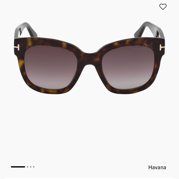 Tom Ford Havana Black Sunglasses - Picture 3 of 13